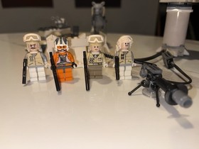 LEGO Star Wars Hoth Lot. Set #8083 and #7749. Incomplete. Tauntaun and rebels
