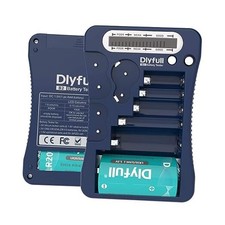 Battery Tester, LCD Display Universal Battery Checker for AA AAA C D 9V