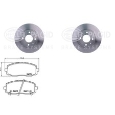 Kits de frein Hyundai I10