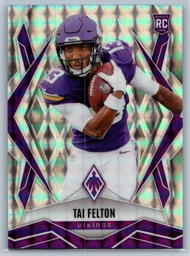 Tai Felton - #171 2025 Panini Phoenix Ash Pyramids Prizm Rookie #/85 - 4A