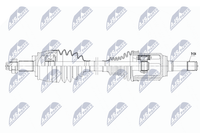 NTY Antriebswelle NPW-FT-096 Passend FüR Fiat Opel