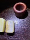 Set Vtg. Chinese Jade Seal, Stones, Thumb Ring — photo 3