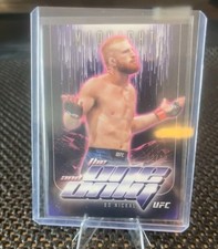 2024 Topps Midnight UFC Bo Nickal The One and Only Midnight #’d /12