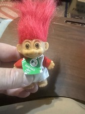 Vintage 3" 1991 Russ Berrie St. Louis Cardinals Good Luck Troll