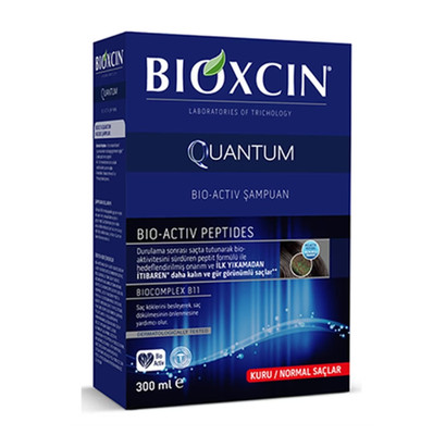 Bioxcin Quantum Anti-Haarausfall Shampoo für trockenes und normales Haar 300ml