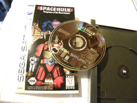 Space Hulk Vengeance of the Blood Angels Sega Saturn Video Game