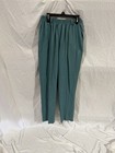 Alfred Dunner Women’s Blue Solid Pleated Front Dress Pants Elastic Waist 10 — photo 1