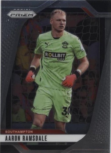 アーロン・ラムズデール PANINI PRIZM 自筆 25シリ Aaron Ramsdale 2021-22 Panini Prizm Premier League #196 SOCCER