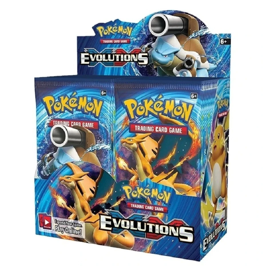324pcs Carte Pokémon Sun & Moon XY Evolutions Booster Box Sealed Pack - Image 2 of 4