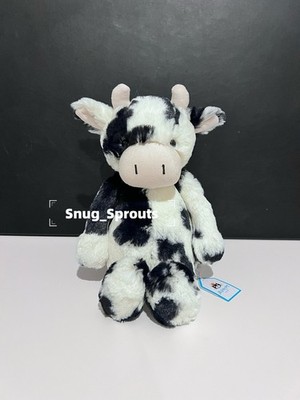 新品　 Bashful Calf Medium 廃盤　牛　ウシ AUTHENTIC‼️ NWT Jellycat Original Bashful Calf Cow medium- FAST