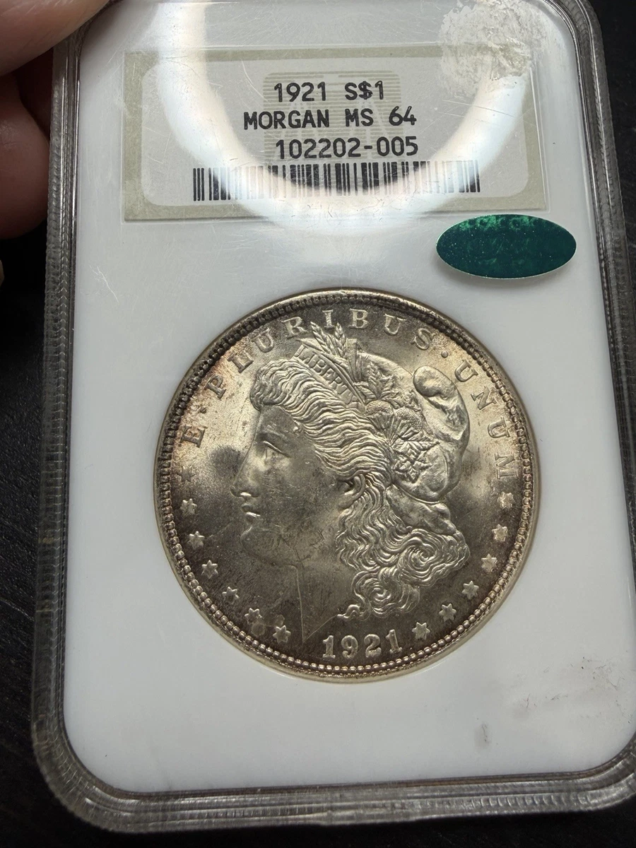 MS 64 Graded 1921 Year Morgan US Dollars (1878-1921) for sale | eBay