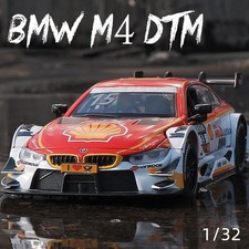 Modellino auto 1:32 BMW M8 M4 M6 Racing metallo pressofuso luce sonora pullback giocattolo regalo