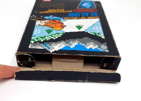 Slalom Nintendo NES Black Box Hangtab 5 Screw ASD
