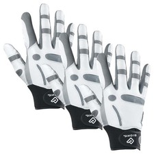 Bionic Men's ReliefGrip Glove - Grey/Black - L - 3PK Golf Glove - White - L