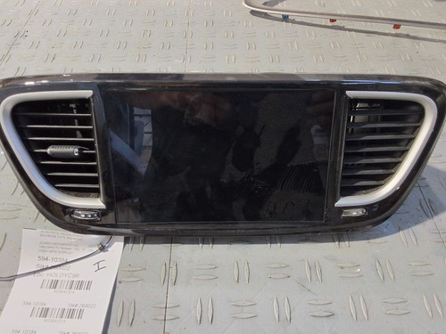 2021-2025 Chrysler PACIFICA Front Dash 10.1" Display Screen Silver Bezel