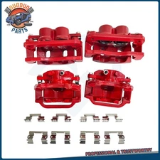 Front & Rear Brake Calipers For Escalade ESV EXT Suburban Silverado Sierra 1500