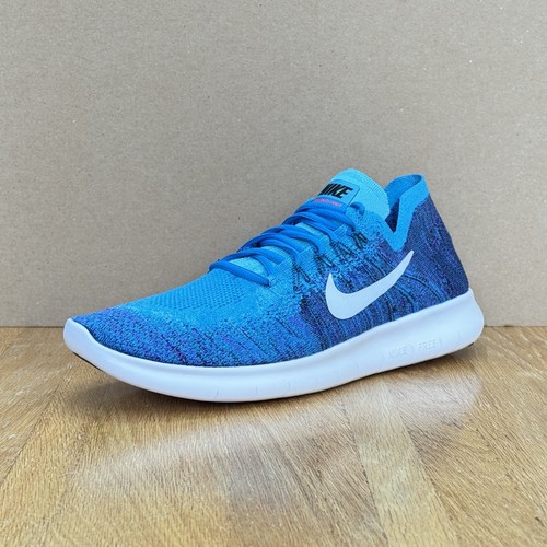 Nike Free RN Flyknit 2017 Running - Blue Orbit - Talla UK 11 (EU 46) US 12 - Imagen 17 de 24