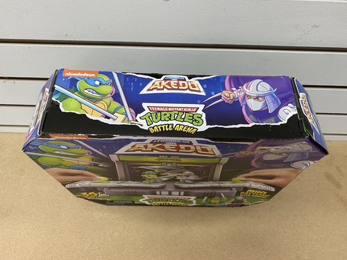 Akedo Teenage Mutant Ninja Turtles Battle Arena Playset w/ Mini Warriors Figures - Picture 3 of 4