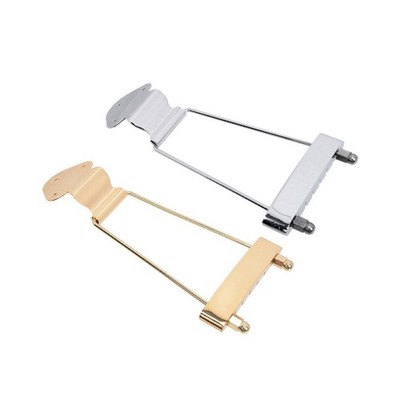 Gitarre Brücke Saitenhalter Guitar Tailpiece Bridge für  Archtop Bass Gitarre