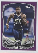 2014 Topps Retail Continuity Set Wal-Mart Purple Josh Huff #7 1f0