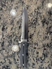 TRS Minute Man Tactical Survival Hunting Quick-Draw Clip Point Bowie Knife