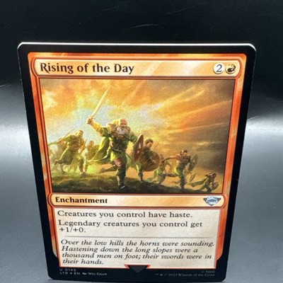 MTG Rising of the Day *FOIL* The Lord of the Rings: Tales of Middle-earth U0145