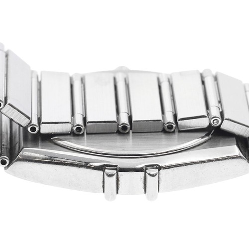 Reloj de cuarzo para hombre OMEGA Constellation día fecha esfera negra/plateada_895017 - Imagen 6 de 6