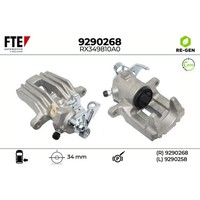 FTE 9290268 Bremssattel FüR VW Seat Audi A2 Polo Ibiza Cordoba 8Z0 9N 9A 9A4