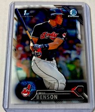 2016 Bowman Draft - Chrome Draft Picks Will Benson #BDC-80 (RC)
