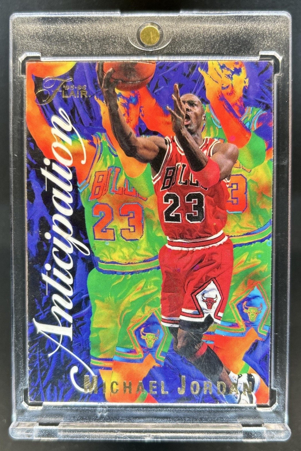 1995-96 Fleer Flair Michael Jordan Anticipation #2 Bulls