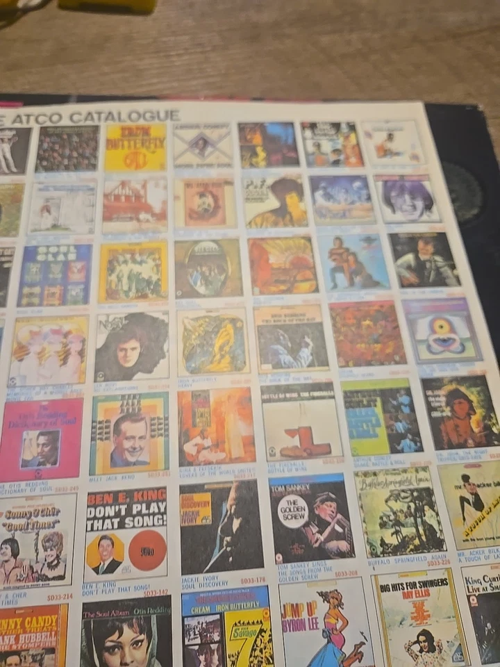 Iron Butterfly - In-A-Gadda-Da-Vida Vinyl LP 1968 ATCO  (SD 33-250) vg+ Foto 3 de 4