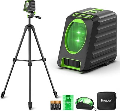 Laser Tool Huepar, 150Ft w/ Tripod
