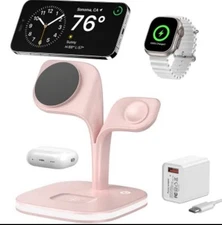 5-in-1 Wireless Charger for iPhone, Watch & AirPods