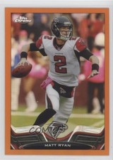 2013 Topps Chrome Retail Orange Refractor Matt Ryan #24 fm1