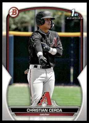 2023 Bowman #BP-56 Christian Cerda Prospects Arizona Diamondbacks NM+