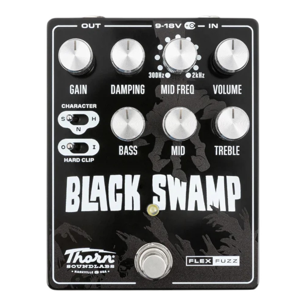 Thorn Soundlabs Black Swamp Flexible Fuzz Guitar Pedal | eBay
