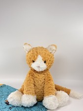Jellycat Fuddlewuddle Ginger Cat Plush With Tags + Dust Bag Brand New