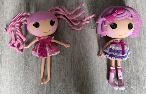 Lalaloopsy Doll Silly Hair Full Size 12 inch Pink Jewel Sparkles Plus Other 2009
