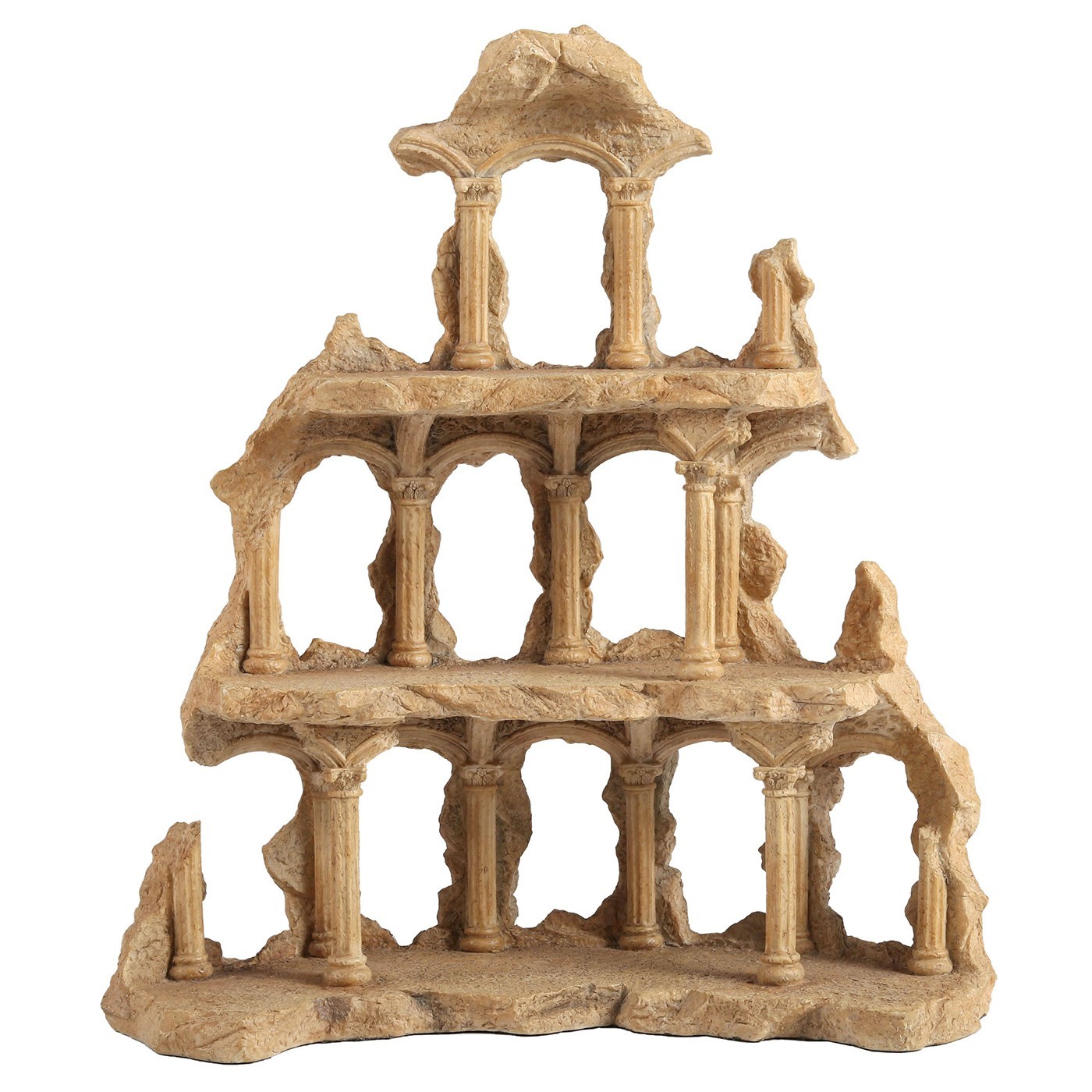 Veronese Design Mount Olympus Display Stand – Hand-Painted Polyresin Sculpture
