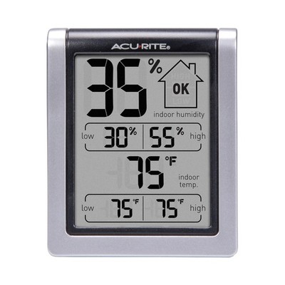 AcuRite Wireless Digital Indoor Thermometer and Hygrometer Classic, Classic 