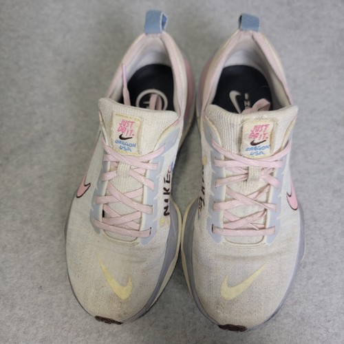 Women's Size 8 Nike ZoomX Invincible Run FK 3 Sail Blue Soft Pink FJ7727 161 - Picture 5 of 12
