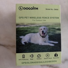 DOGOITM Wireless Dog Fence for 2 Dogs, Pet Containment System with AI Smart GPS