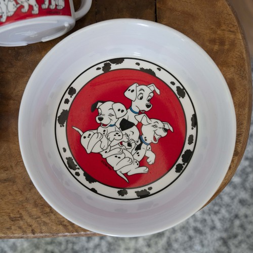 VintageDisney 101 Dalmatians Plate Mug And Bowl By ZAK Designs 1990's - Picture 4 of 6