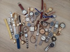 Lot de montres de différentes marques, différentes époques tout type