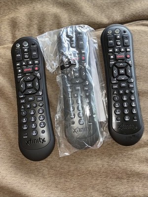 Lot Of 3 OEM Comcast Xfinity XR2 v3-R Cable Box TV Remote Control New And EUC