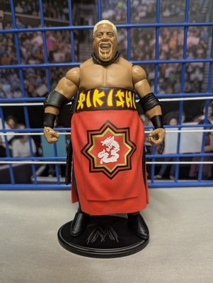 WWE Elite 27 Rikishi mit Entrance Gear Mattel Wrestling Action Figur