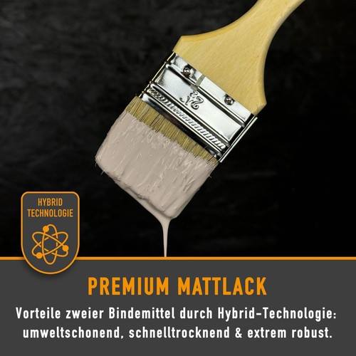 SEEBAUER vernice opaca fai da te per interni ed esterni - vernice ibrida per legno metallo plastica - Foto 86 di 168