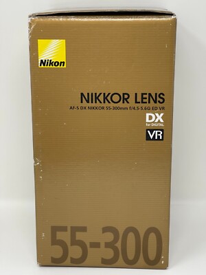 Nikon AF-S DX NIKKOR 55-300mm f/4.5-5.6G ED VR Telephoto Zoom Lens