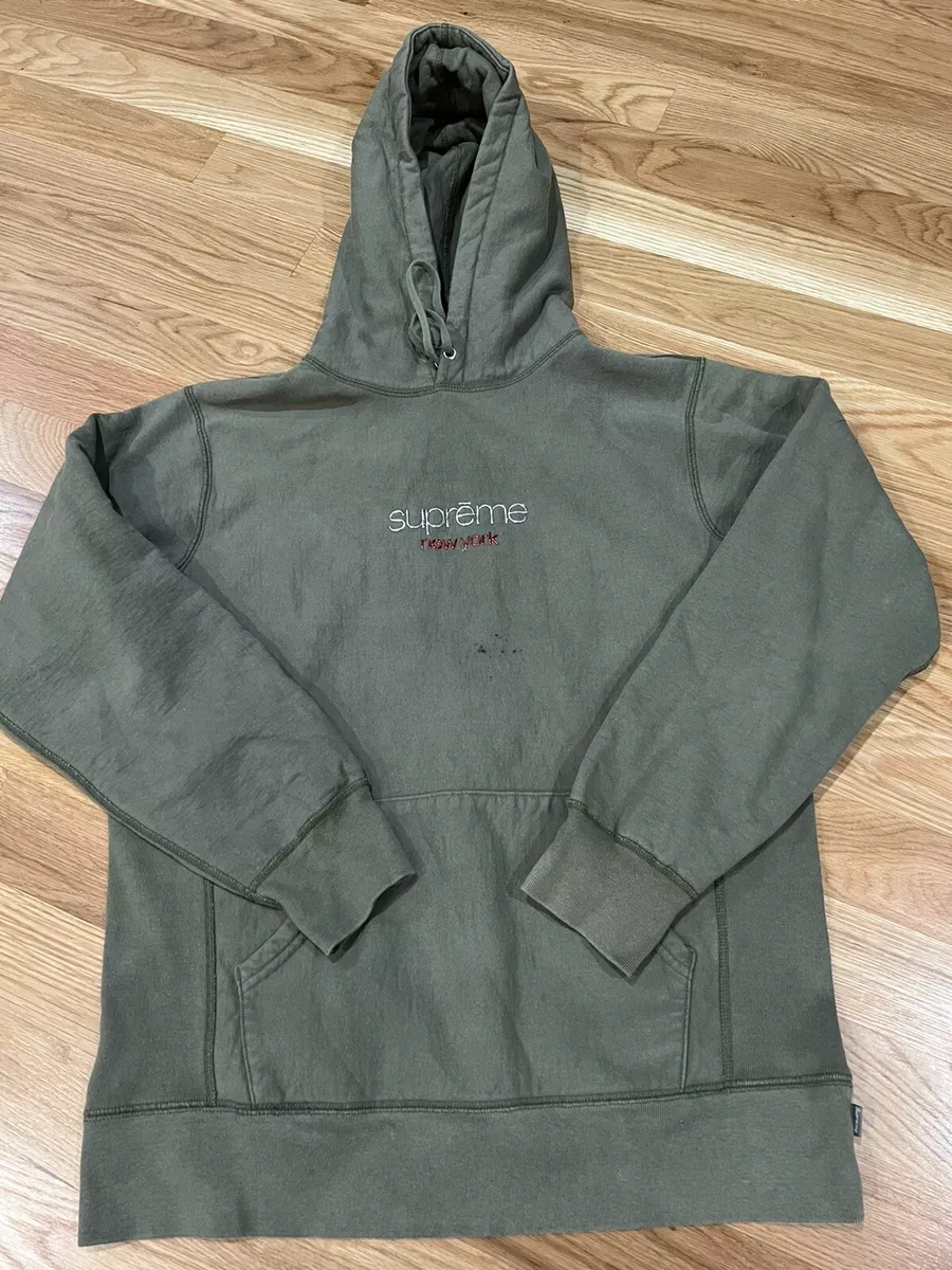 Supreme chrome logo hoodie hotsell