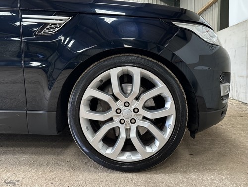 STUNNING 2016 MARIANA BLACK RANGE ROVER SPORT 3.0 SDV6 HSE 1 OWNER FLRSH EURO 6 - Picture 15 of 24